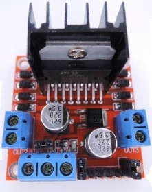L298N 直流馬達驅動板 L298N電機驅動板模塊