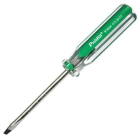 Pro'sKit 寶工 89102A 鉻鉬鋼彩條一字起子(5.0*75mm)