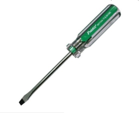 Pro'sKit 寶工 89110A 鉻鉬鋼彩條一字起子 (5.0*100mm)