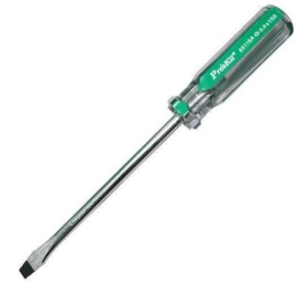 Pro'sKit 寶工 89116A 鉻鉬鋼彩條一字起子(5.0*150mm)