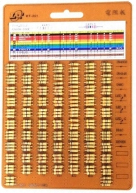 1/2W電阻板 DIY電阻板(73種各3個)