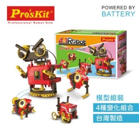 ProsKit 寶工科學玩具 GE-891 4合1變形蟲