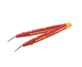 Pro'sKit寶工 TZ-V302B VDE 1000V彎尖橫齒鑷子